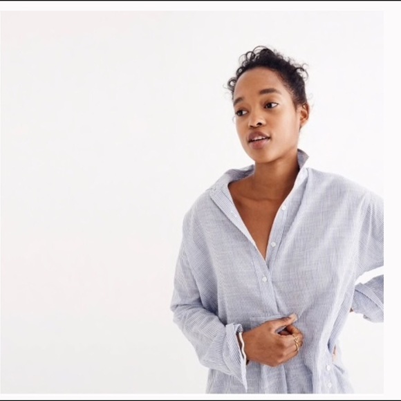 Madewell tunic side button top - Picture 2 of 3